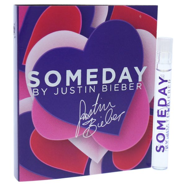 Justin Bieber Someday by Justin Bieber for Women - 1.5 ml EDP Spray Vial (Mini) Supply