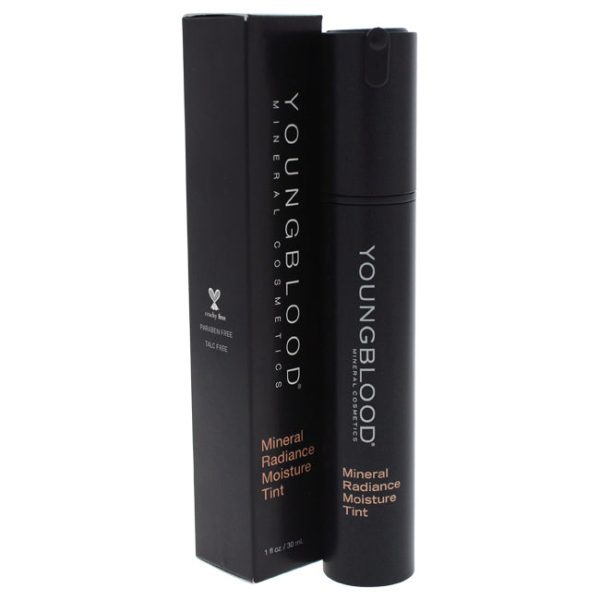 Youngblood Mineral Radiance Moisture Tint - Nude by Youngblood for Women - 1 oz Foundation Hot on Sale