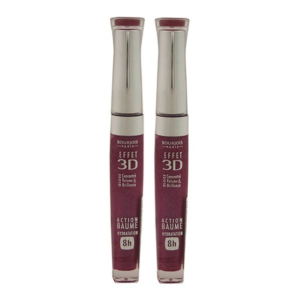 Bourjois 3D Effet Lip Gloss - 23 Framboise Magnific by Bourjois for Women - 0.19 oz Lip Gloss - Pack of 2 Online Hot Sale