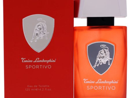 Tonino Lamborghini Sportivo by Tonino Lamborghini for Men - 4.2 oz EDT Spray Online Hot Sale