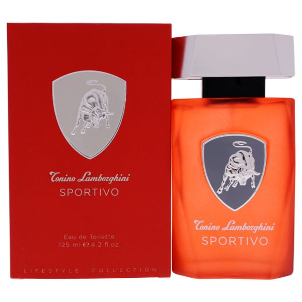 Tonino Lamborghini Sportivo by Tonino Lamborghini for Men - 4.2 oz EDT Spray Online Hot Sale