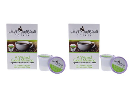 Bostons Best A Wicked Good Morning Coffee by Bostons Best for Unisex - 12 Cups Coffee - Pack of 2 Fashion