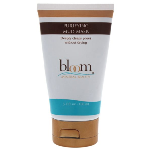 Bloom Mineral Beauty Purifying Mud Mask by Bloom Mineral Beauty for Women - 3.4 oz Mask Discount