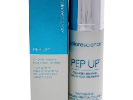 Colorescience Pep Up Collagen Renewal Face and Neck Treatment by Colorescience for Women - 1 oz Treatment For Sale