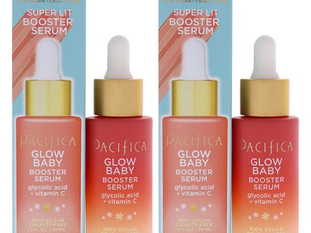 Pacifica Glow Baby Booster Serum by Pacifica for Unisex - 1 oz Serum - Pack of 2 on Sale