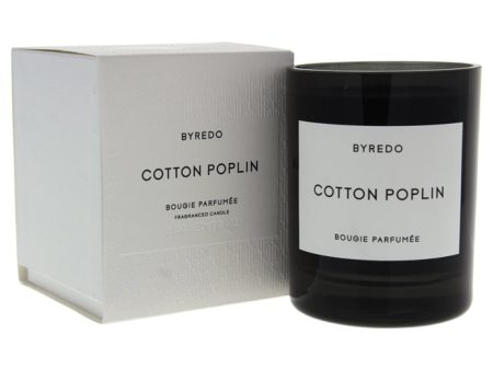 Byredo Cotton Poplin Scented Candle by Byredo for Unisex - 8.4 oz Candle Online