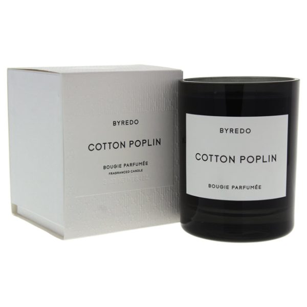 Byredo Cotton Poplin Scented Candle by Byredo for Unisex - 8.4 oz Candle Online