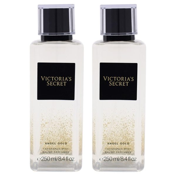 Victorias Secret Gold Angel by Victorias Secret for Women - 8.4 oz Fragrance Mist - Pack of 2 on Sale