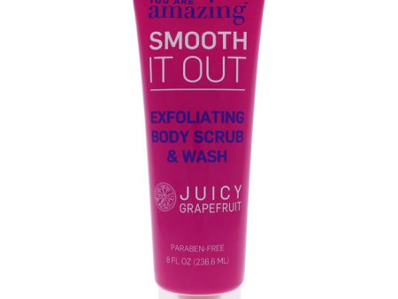 You Are Amazing Hello Beautiful Skin Exfoliating Body Scrub and Wash - Juicy Grapefruit by You Are Amazing for Women - 8 oz Scrub Online Hot Sale