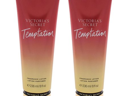 Victorias Secret Temptation Fragrance Lotion by Victorias Secret for Women - 8 oz Body Lotion - Pack of 2 Cheap