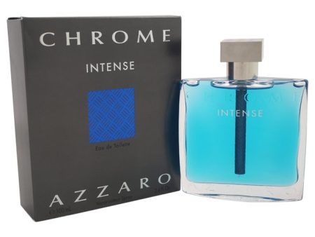 Azzaro Chrome Intense by Azzaro for Men - 3.4 oz EDT Spray Discount