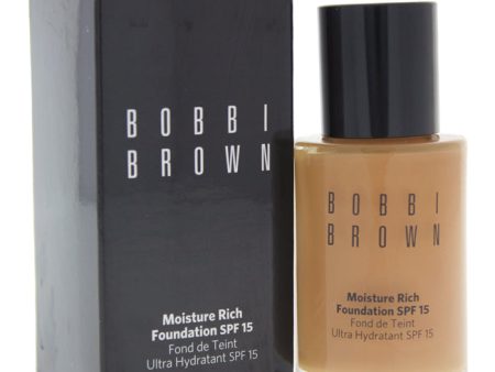 Bobbi Brown Moisture Rich Foundation SPF 15 - # 06 Golden by Bobbi Brown for Women - 1 oz Foundation Discount