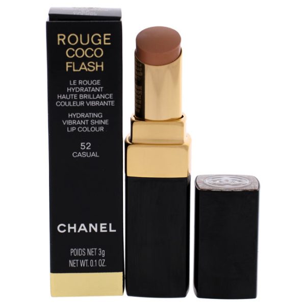 Chanel Rouge Coco Flash Lipstick - 52 Casual by Chanel for Women - 0.1 oz Lipstick For Sale