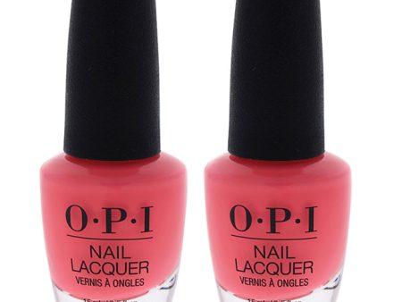 OPI Nail Lacquer - NL N71 Orange You a Rock Star by OPI for Women - 0.5 oz Nail Polish - Pack of 2 on Sale