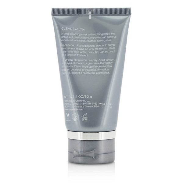 CosMedix Clear Deep Cleansing Mask 60g 2oz For Discount