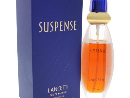 Lancetti Suspense by Lancetti for Women - 3.38 oz EDP Spray Supply