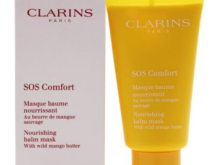 Clarins SOS Comfort Nourishing Balm Mask by Clarins for Women - 2.3 oz Mask Discount