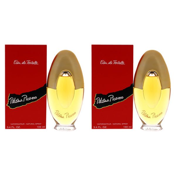 Paloma Picasso Paloma Picasso by Paloma Picasso for Women - 3.4 oz EDT Spray - Pack of 2 Sale