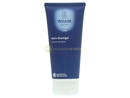 Weleda Men Active Shower Gel Invigorates And Refreshes 200ml Supply