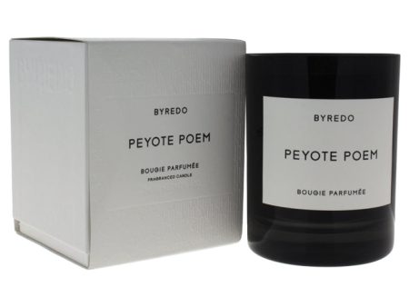 Byredo Peyote Poem Scented Candle by Byredo for Unisex - 8.4 oz Candle Hot on Sale