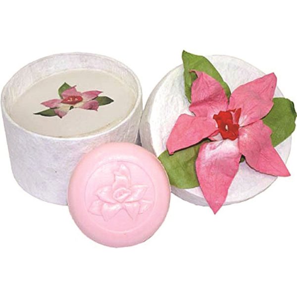 Clover Fields Gift Box Hibiscus Pamper Pack (contains: bath salts & soap) For Cheap