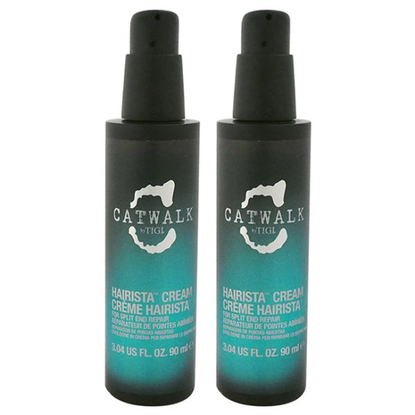 TIGI Catwalk Hairista Cream For Split End Repair by TIGI for Unisex - 3.04 oz Cream - Pack of 2 Online