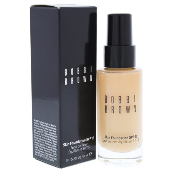 Bobbi Brown Skin Foundation SPF 15 - 4.25 Natural Tan by Bobbi Brown for Women - 1 oz Foundation Fashion