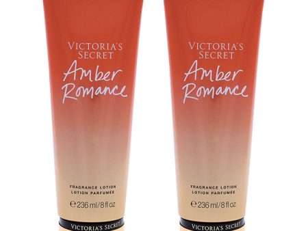 Victorias Secret Amber Romance Fragrance Lotion by Victorias Secret for Women - 8 oz Body Lotion - Pack of 2 Sale