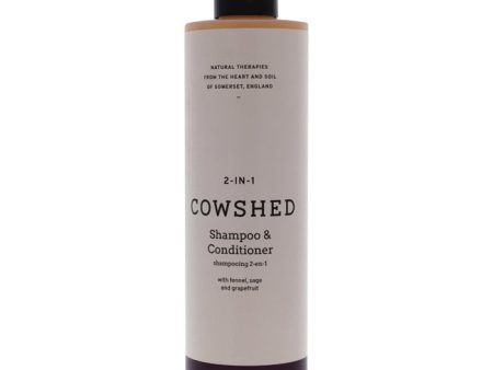 Cowshed 2-In-1 Shampoo and Conditioner by Cowshed for Unisex - 10.14 oz Shampoo and Conditioner For Cheap