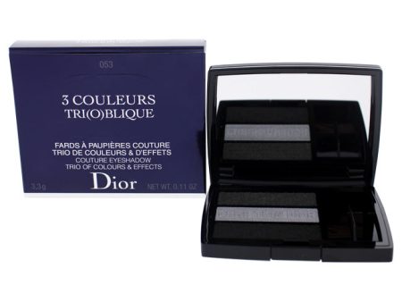 Christian Dior 3 Couleurs TriO Blique Limited Edition - 053 Smoky Canvas by Christian Dior for Women - 0.11 oz Eyeshadow For Discount