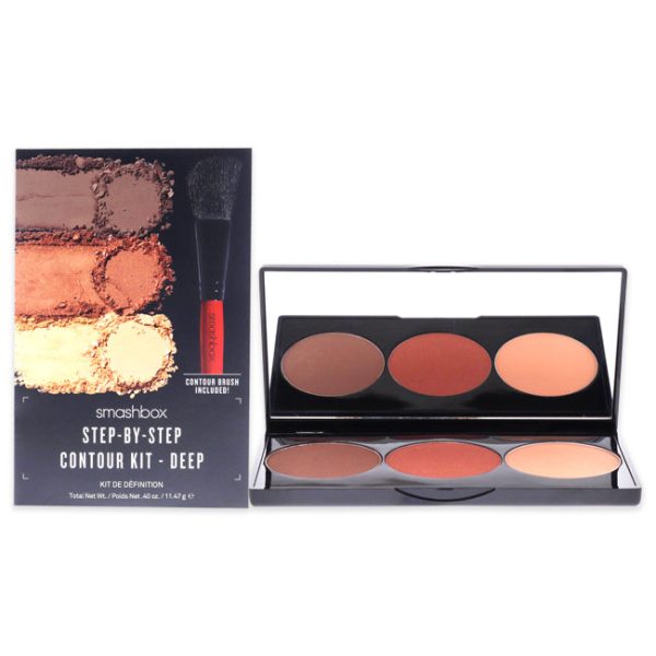 SmashBox Step by Step Contour Kit - Medium-Dark by SmashBox for Women - 0.4 oz Foundation on Sale