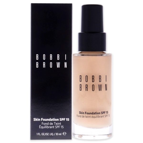 Bobbi Brown Skin Foundation SPF 15 - 2.5 Warm Sand by Bobbi Brown for Women - 1 oz Foundation Online now